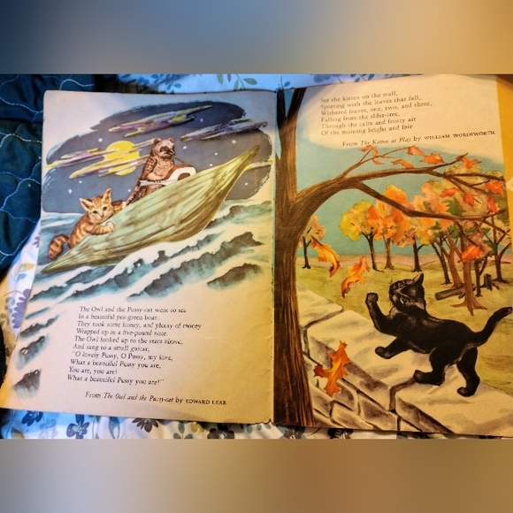 Vintage 1946 Pick A Poem Picture Play Book - Picture 4 of 5